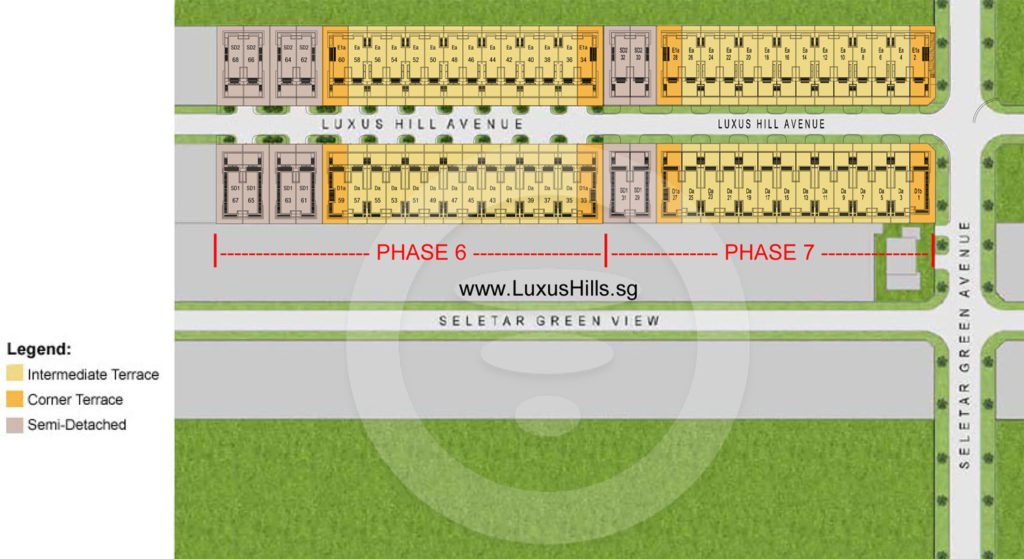 Luxus Hills Site Plan