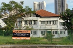 Read more about the article Mountbatten Road conservation bungalow up for sale with S$63.6m price tag